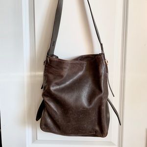 Vintage BALLY Leather Shoulder Bag